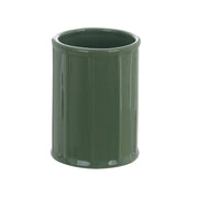 Porta Spazzolini in Ceramica Verde Shabby Chic Gaby Blanc Mariclò