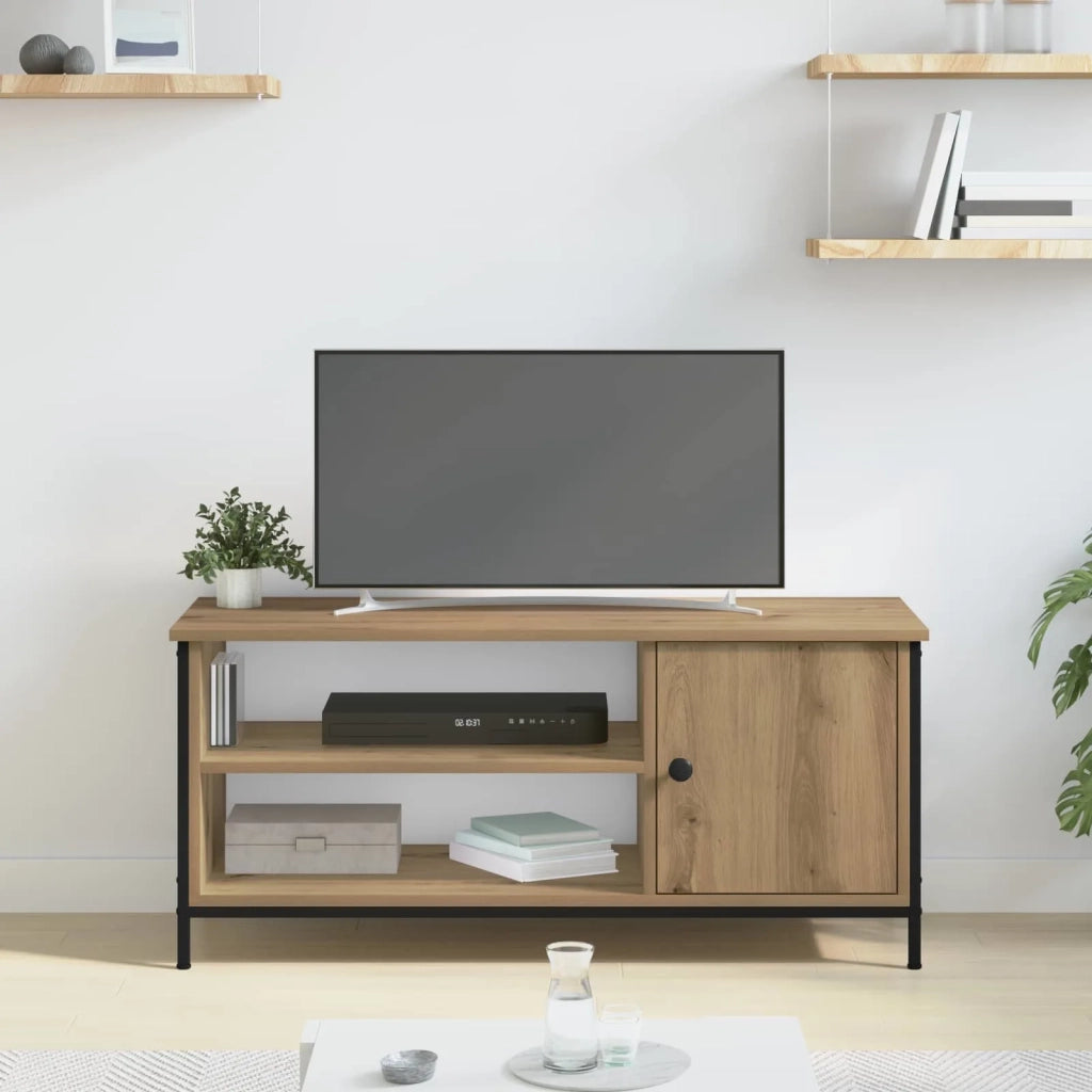Mobile TV Rovere artigianale 100 x 40 x 45 cm Legno multistrato 879478