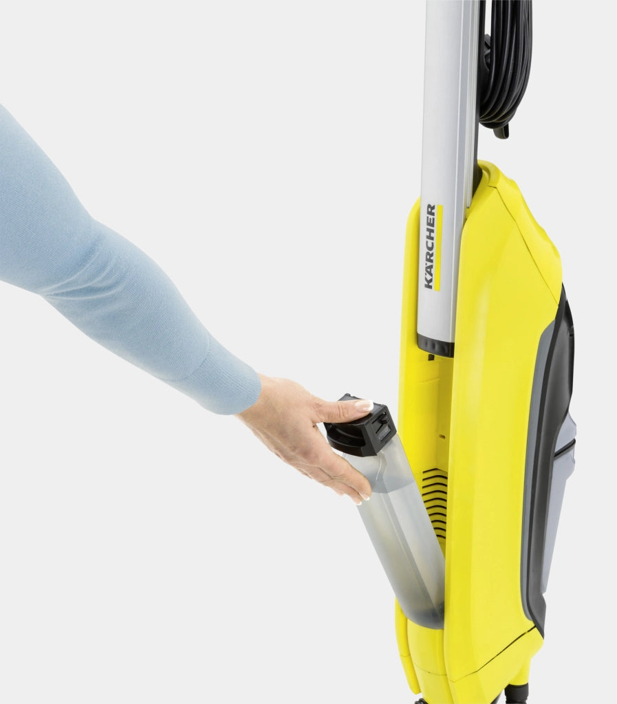 KARCHER Lavapavimenti FC 5 - Potenza assorbita: max. 460 W - Resa con un serbatoio pieno (circa): circa. 60 m² - Capacità serbatoio acqua dolce: 400 ml