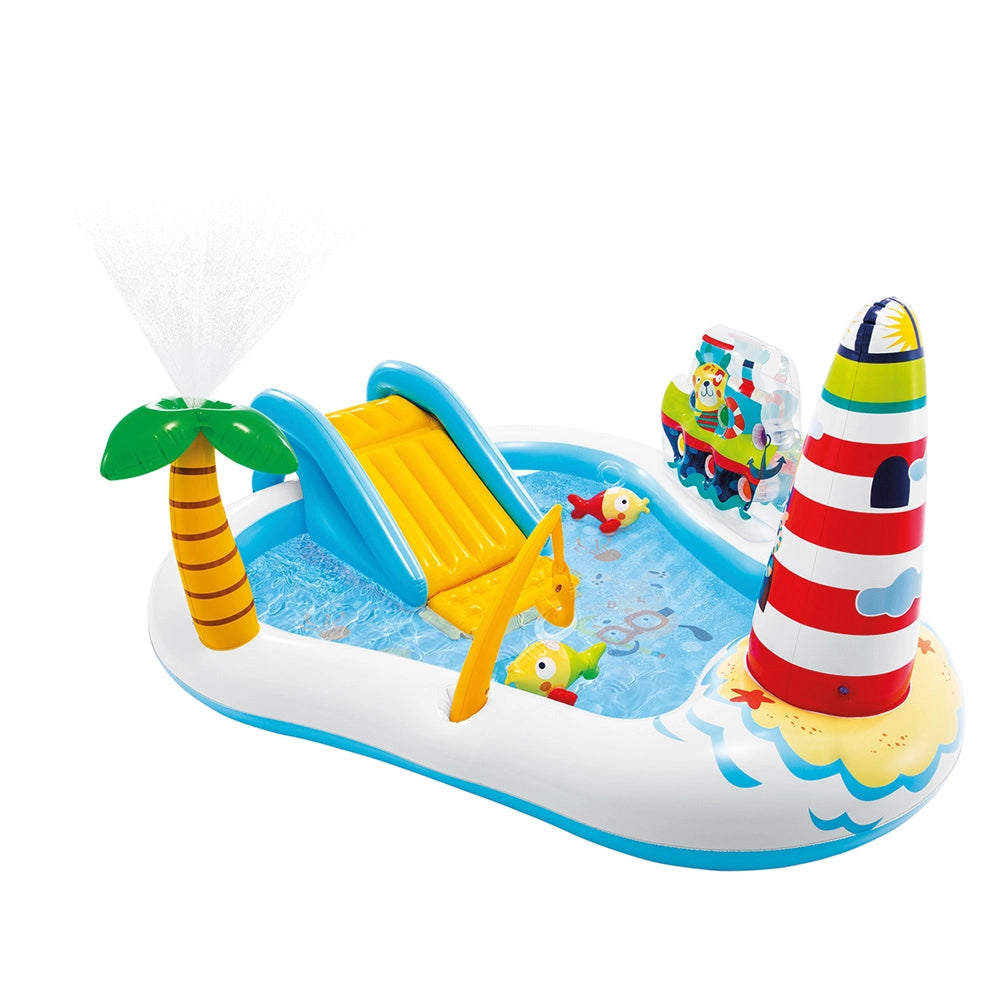 PISCINA GONFIABILE 'FISHING' art. 57162  - INTEX