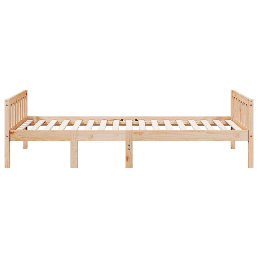 Letto per Bambini senza Materasso 90x200 cm Legno Massello Pino
