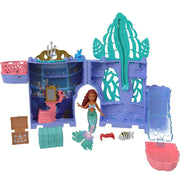 Mattel Disney La Sirenetta Set C Grotta di Ariel Playset Impilabile con Mini Bambola
