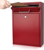 Sostituto di Chiave in Acciaio per Scatola delle Lettere da Murale - Scatola Postale Sicura per la Pendenza - Resistenente ai Venti e Duraturo - Dimensioni Grandi 16,2 x 11,22 x 4,72 pollici