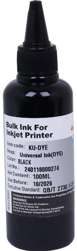 Compatibile con Canon 815 IP2780 MX328 MP259 288 236 stampante connessione per inchiostro, 100ML nero per pezzo