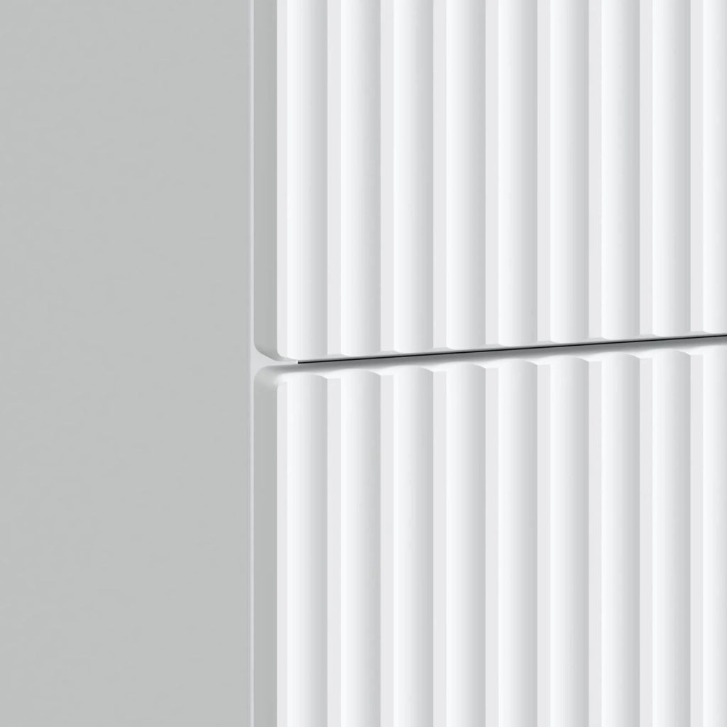 Armadio da Notte con cassetto 2 pcs Bianco 43 x 34,5 x 48 cm 894526