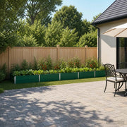 Letto rialzato da giardino Verde 400 x 80 x 24 cm 8006507
