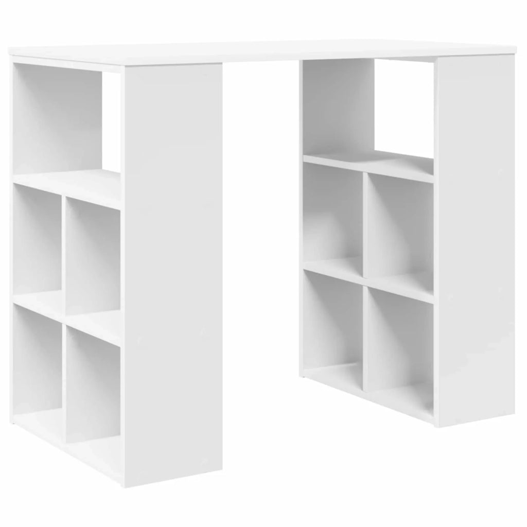 Scrivania | Tavolo da Ufficio Bianco 90 x 50 x 75 cm Legno multistrato