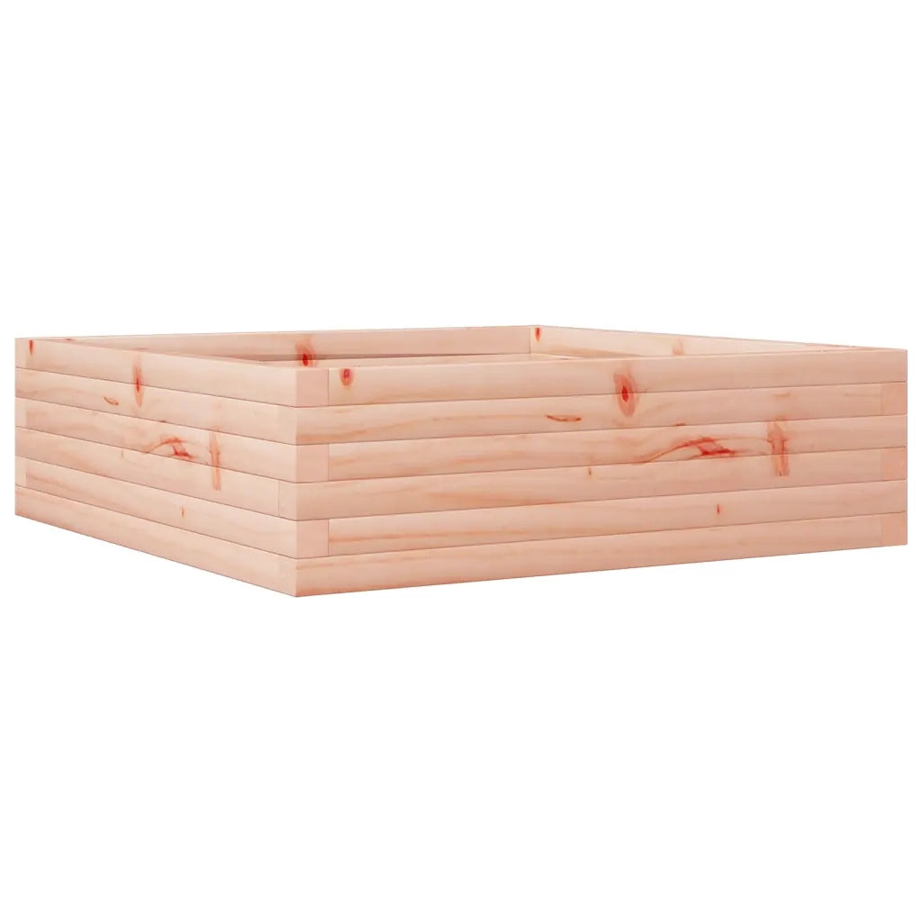 vidaXL Fioriera da Giardino 80x80x23 cm in Legno Massello di Douglas