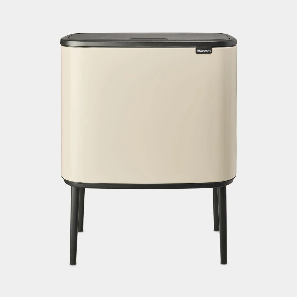 Brabantia 201585 Bo Touch Bin Pattumiera Raccolta Differenziata 2 Scomparti 34 L Soft Touch colore Beige