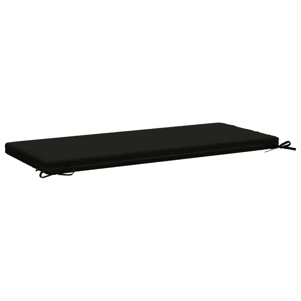 Cuscini per Panchina a 2 Pezzi SOEST 2 pz 100% Poliestere Nero 949343