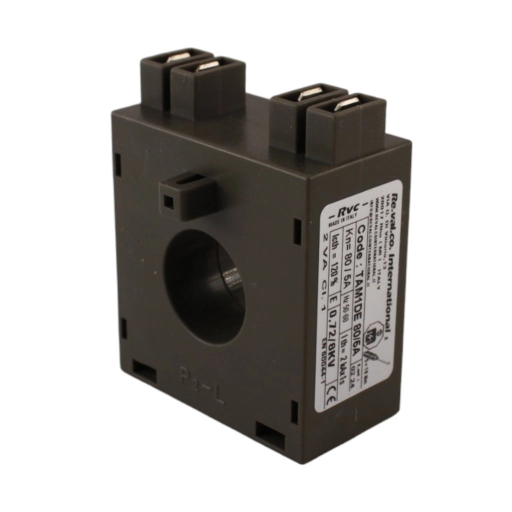 Trasformatore amperometrico 80/5A 2VA CL.1 Revalco
