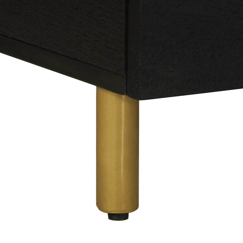 vidaXL Tavolino da Salotto Nero 80x54x40 cm in Legno Multistrato