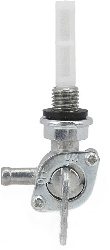Pompa Benzina Metallica Aggiornamento - Chiave di Accoppiamento Serbatoio Carburante - M10x1.25 - Adatto per GX160/170F/168 - Costruzione Robusta - Inclusa Condotta Carburante - Maniglia Carburante