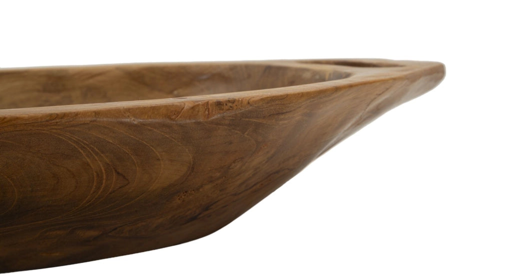 Svuotatasche Wan 37x26,5x7 cm in Teak Riciclato