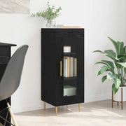 Credenza-Buffet-Armadio da cucina Rovere nero 34 x 34,5 x 90 cm Legno multistrato 111034