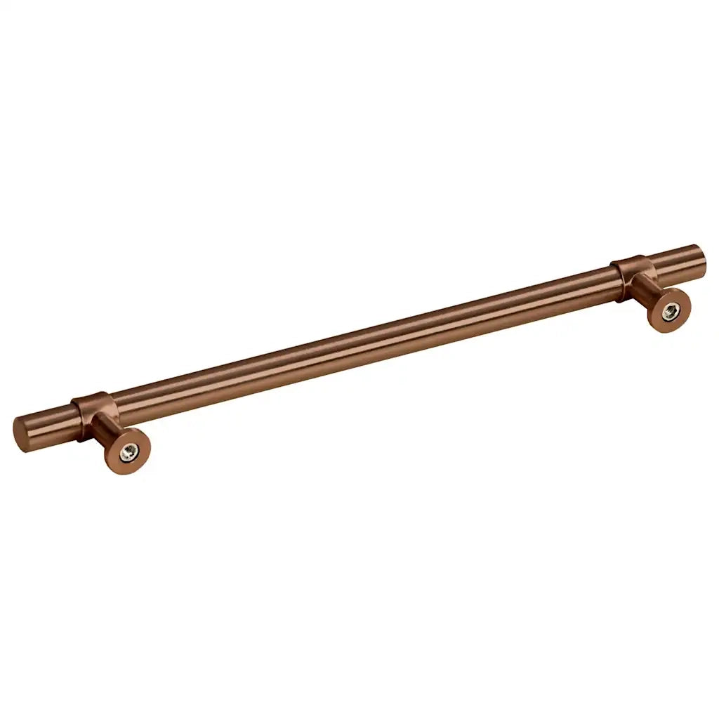 Maniglie per Mobili 5pz Bronzo 192mm in Acciaio Inox 155432