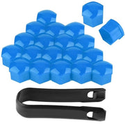 Viti a schermo 20 pezzi - Copri ruota - Copertura a vite 19 mm - Protezione - Nylon PA66 di alta qualità - Facile da installare - Copri ruota per ruota