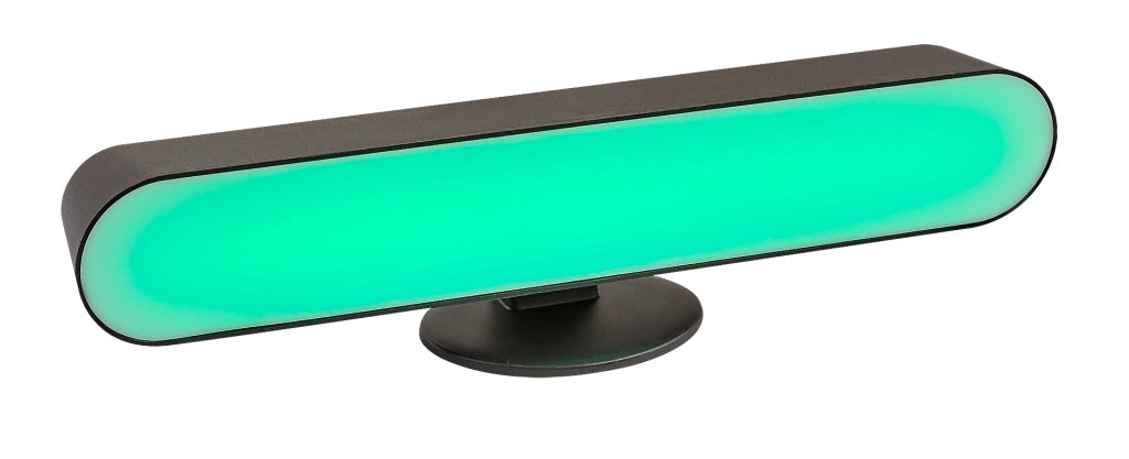 Lampada RGB con telecomando USB ricaricabile nera LED 3W Rabalux