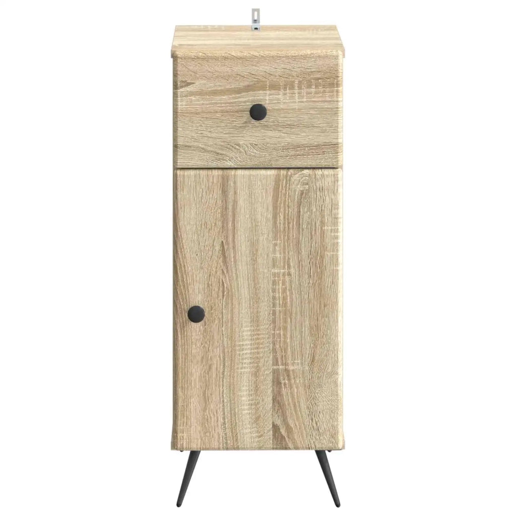 Mobiletto da Bagno BREDA Rovere Sonoma 30 x 31 x 80 cm 897487