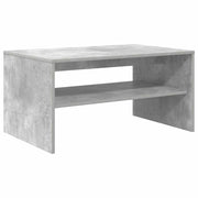 Tavolino da salotto | Tavolino da caff¨¨ | Tavolino da Soggiorno Grigio cemento 80 x 50 x 40 cm