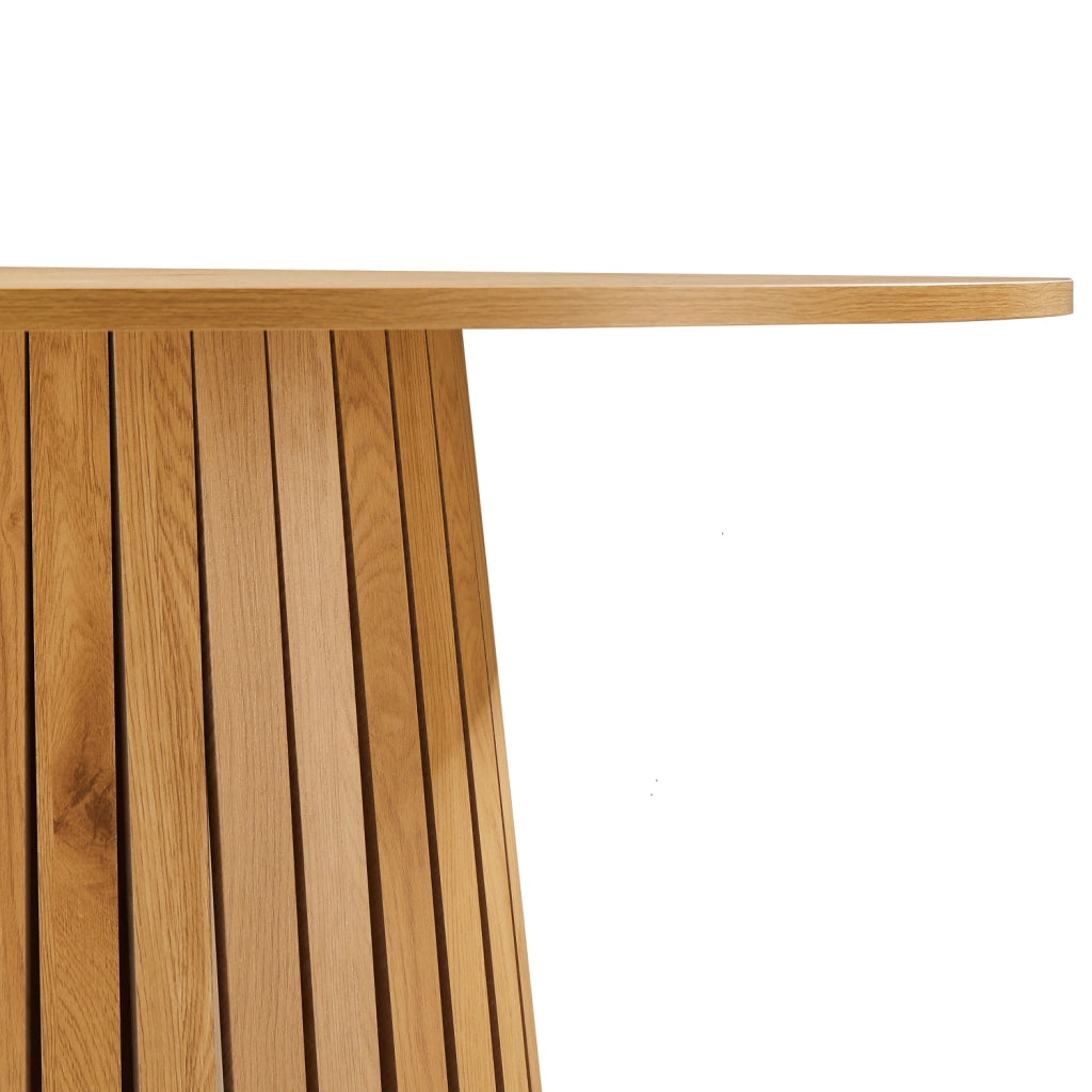 LIV Tavolo da pranzo rotondo 110 cm in stile scandinavo