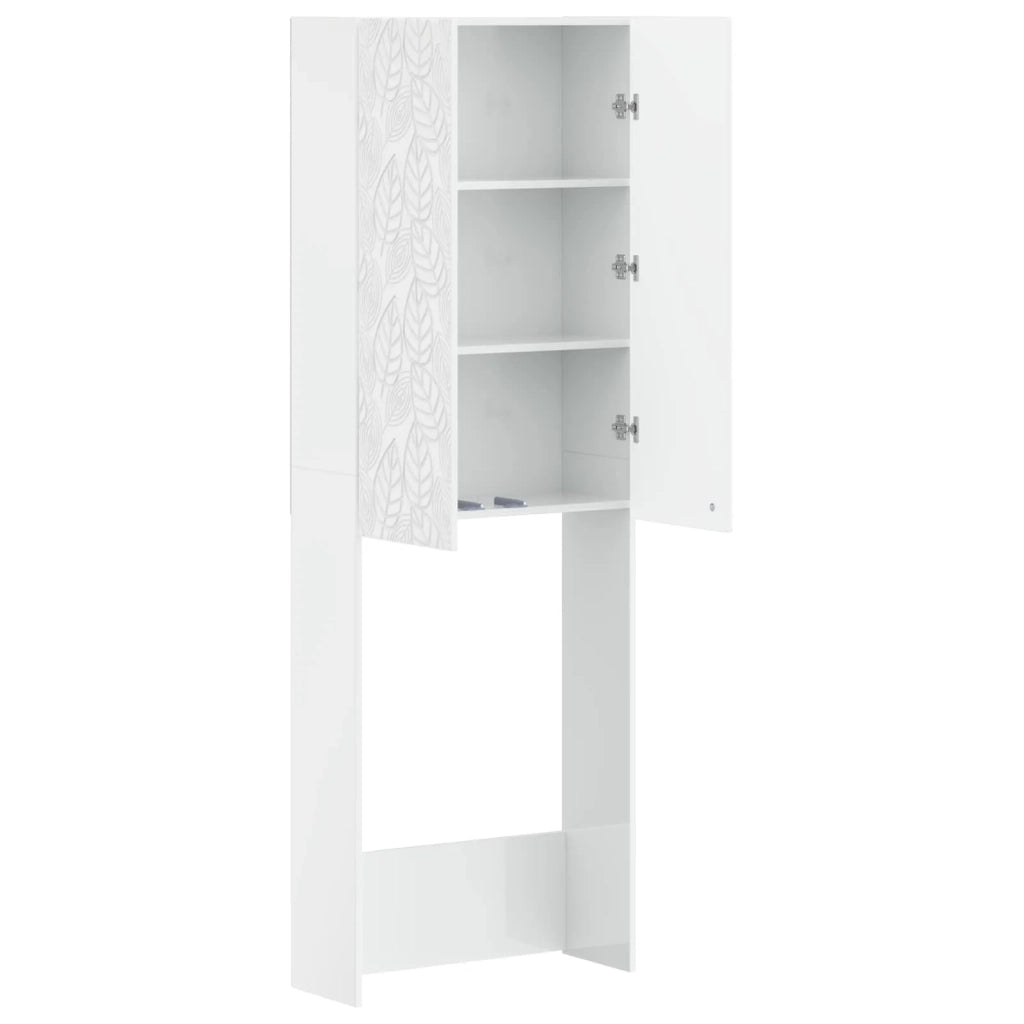 Mobile Bagno DELFT Bianco Lucido 66 x 25,5 x 190 cm 897139