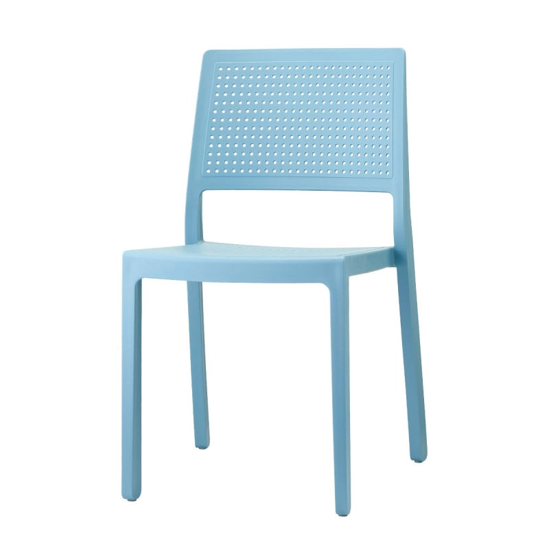 SET 6 SEDIE EMI TECNOPOLIMERO SCAB DESIGN - Azzurro 62