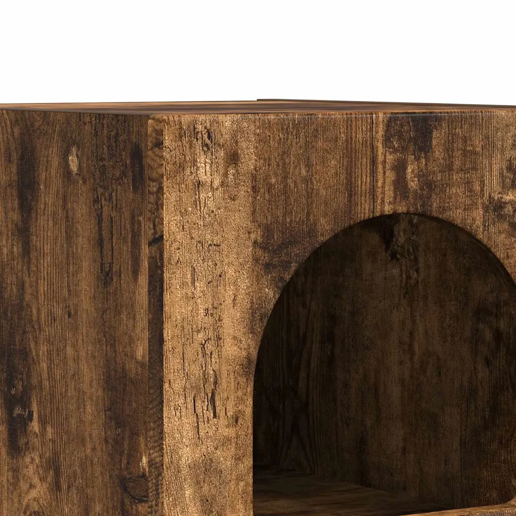 Comodino ELST Rovere fumé 29,5 x 33,5 x 50 cm 891234