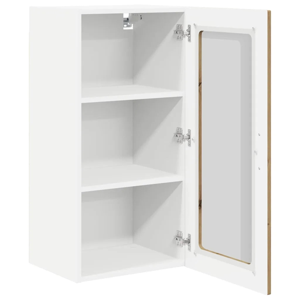 Mobile da cucina 2 pz-Set di 2 Armadio da cucina Rovere artigianale 40 x 31 x 80 cm 438090