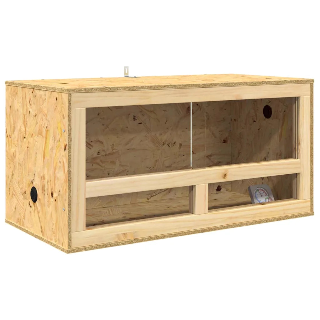 Terrario Marrone 80 x 40 x 40 cm OSB CFW7860057