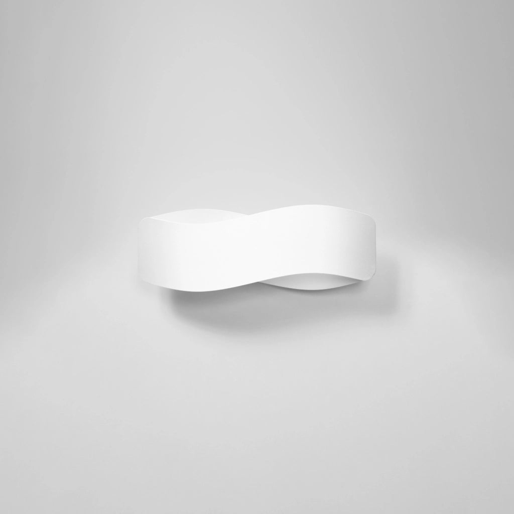 Applique Cedara 40 bianca in metallo Pure Lume 2xG9