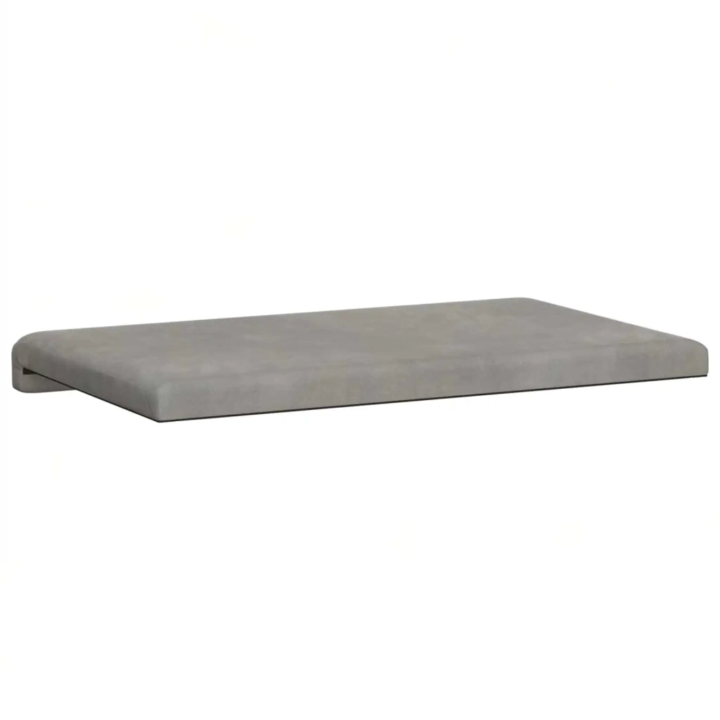 Cuscino per panchina Velluto (V) Grigio Chiaro Profondità 35 cm 42043175