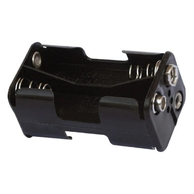 Portapile per 4 stilo (aa) con presa polarizzata