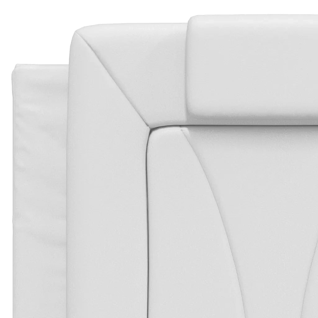 Cuscino Testiera Viana Bianco 140 cm in Similpelle CFW6762984