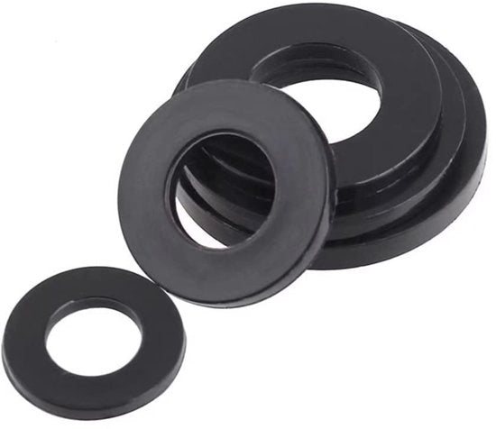 Anelli di chiusura M10 x 30 x 2,0 mm - Nylon - 20 pezzi - Duraturo - Antiscivolo - Resistente ai prodotti chimici - Anelli di fissaggio inferiore
