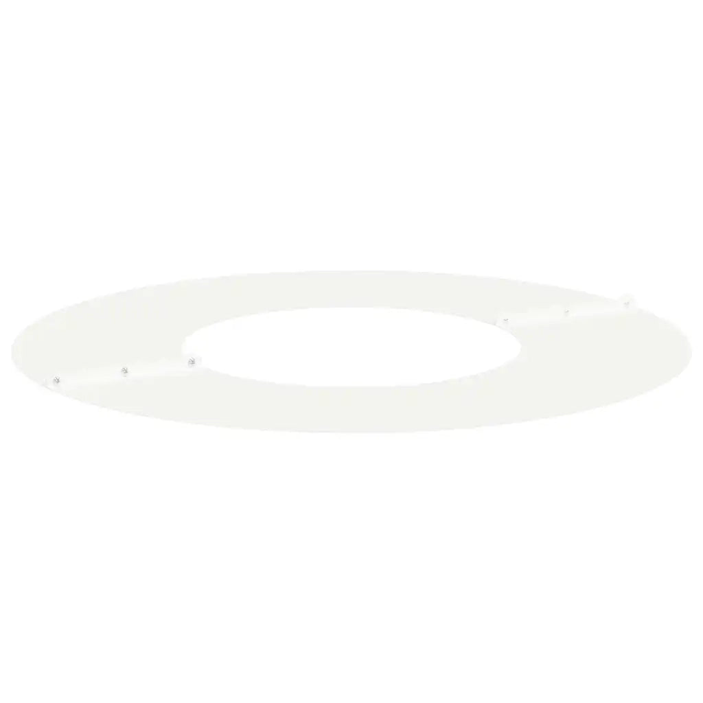 adatto per Anelli d'Albero Piatto 5 pz Bianco ?30 / 60 cm CFW5663979