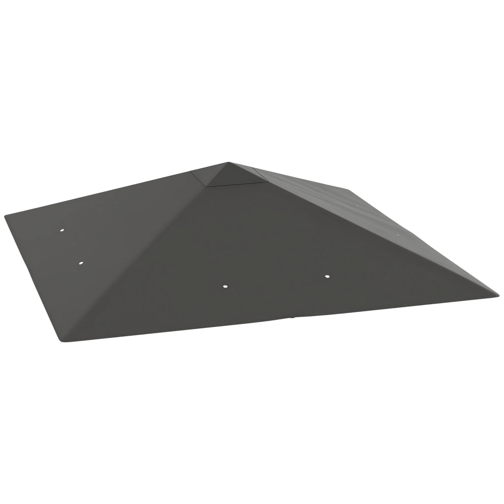 Copertura per gazebo 3x3 m ¨C Minimal ¨C Grigio, Oxford, UPF30+