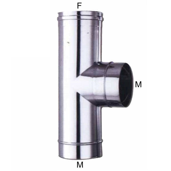 Ala Gomito T Inox 12 Laterale M