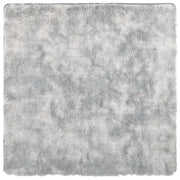 Tappeto del soggiorno | Tappeto Shaggy a Pelo Lungo NAVARRA Grigio Argento 240x240cm