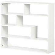 Libreria a Muro 4 Ripiani ¨C Xylo ¨C Legno Bianco 94x19.5x80cm