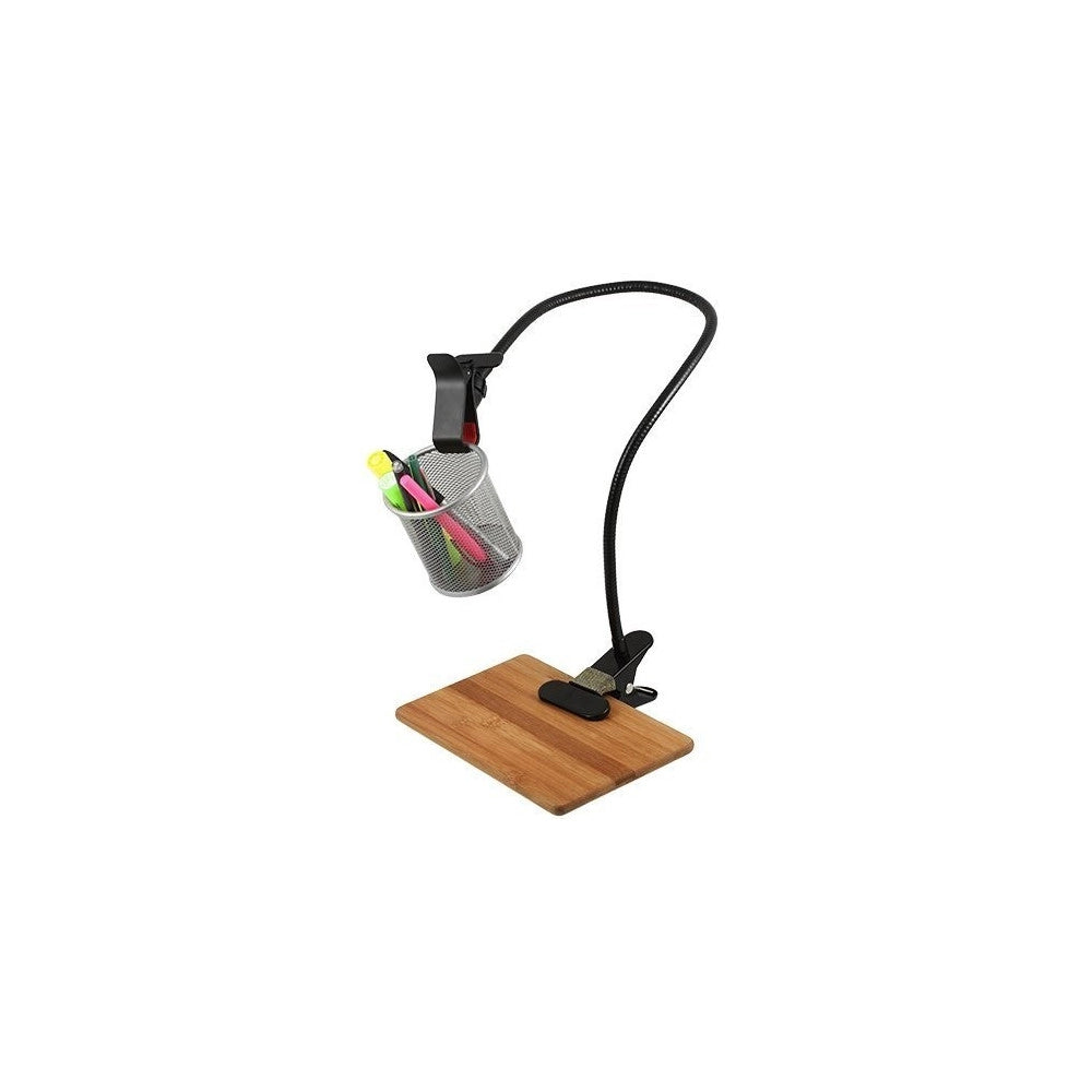 Trade Shop - Porta Cellulare Universale Flessibile Letto Da Tavolo Per Auto Sedia Supporto -
