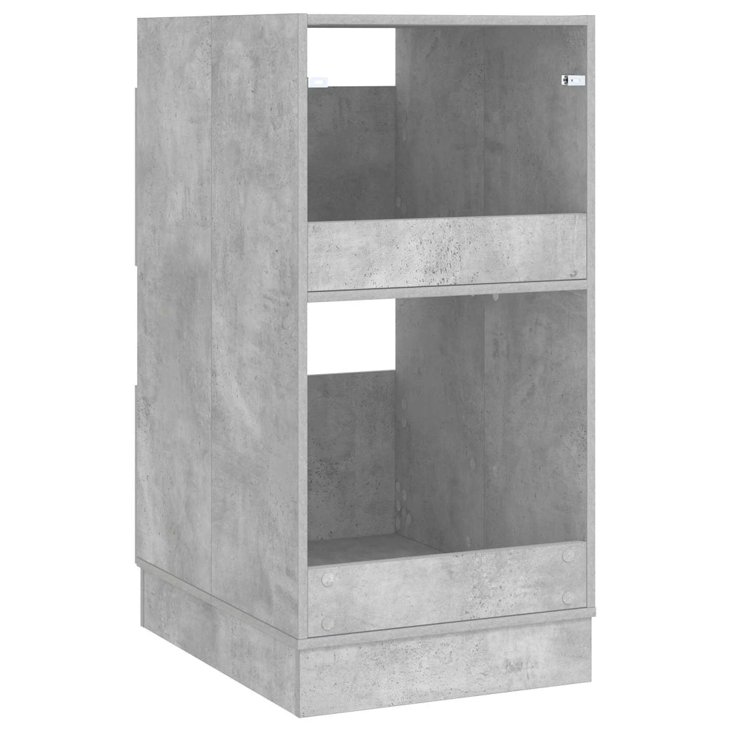Mobile da lavanderia con porta Calcestruzzo Legno multistrato 3422803