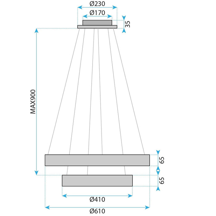 Lampada Led G043-2cp Gold