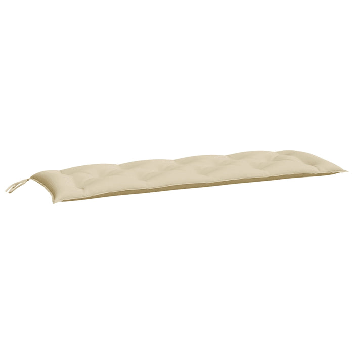 Cuscini Panca da Giardino 2pz Beige 150x50x7 cm Tessuto Oxfordcod mxl 92101