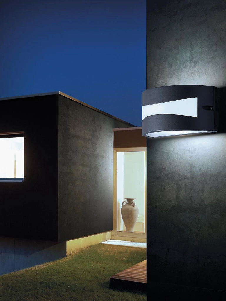 APPLIQUE LED 'TIBET' 10 W - cm 22 x 12,1x 10,8 bianco  - SOVIL