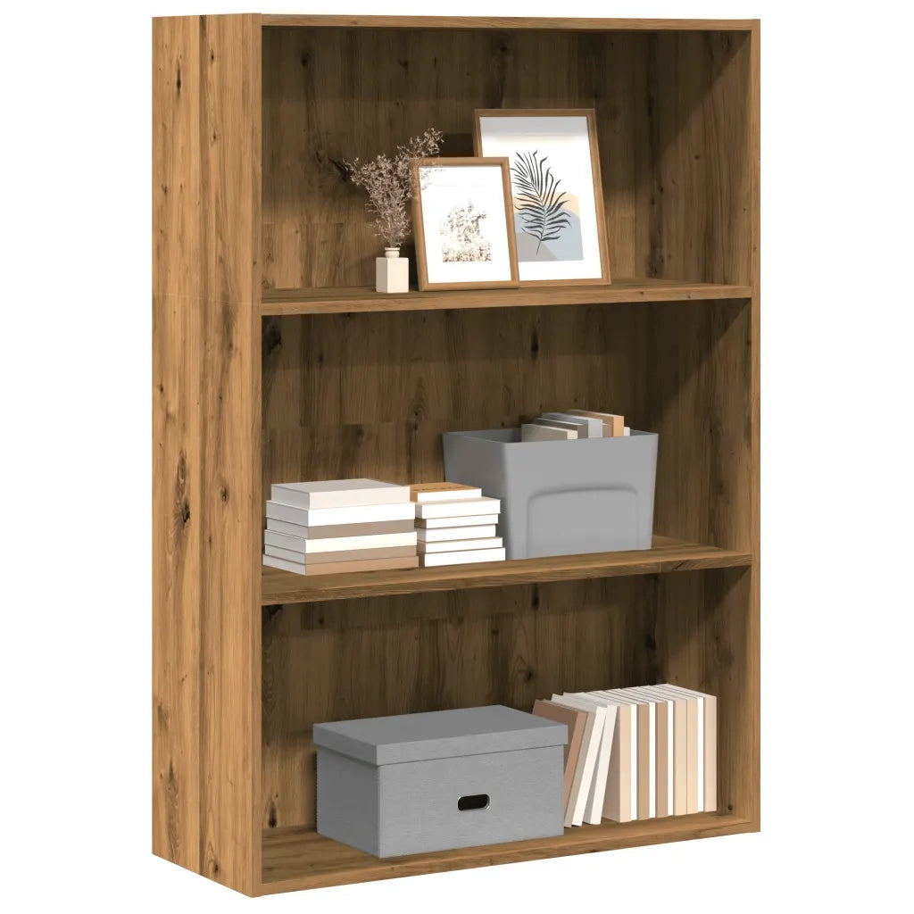 Libreria Rovere Artigianale 80x30x114 cm in Legno Multistrato 857939