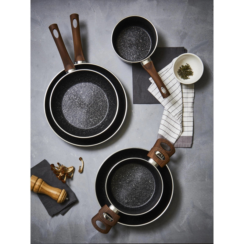 Set di 6 Casseruole 1 Manico Prima 16