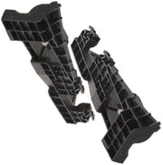 Kit di protezione paraurti - Set di sostegni paraurti - Supporto - Compatibile con Lexus IS250/IS350 - ABS - Nero - Sostegno paraurti