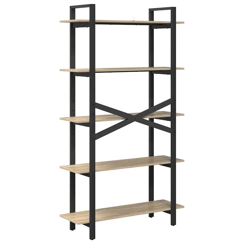 Libreria Rovere Sonoma 100 x 33,5 x 178 cm Legno multistrato 883935