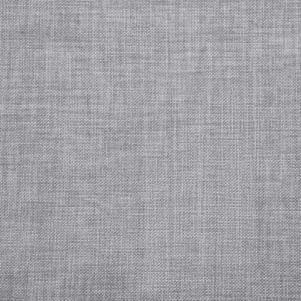 Letto 180 x 200 cm con rete a doghe in tessuto grigio con LED bianco contemporaneo